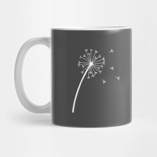 Simple Dandelion Doodle Style Mug